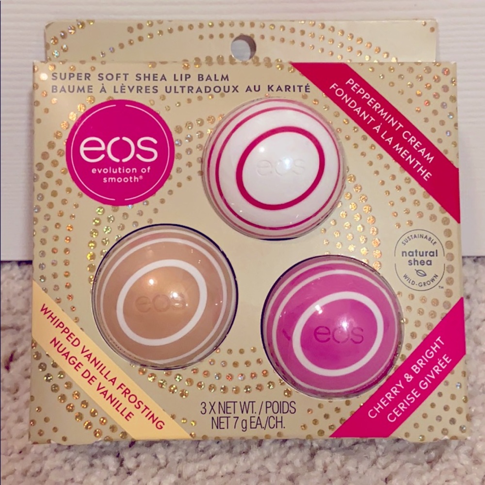 Eos Shea lip balm set
